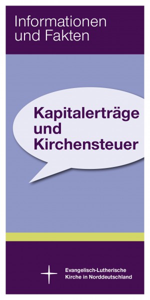 Kapitalerträge und Kirchensteuer - Flyer