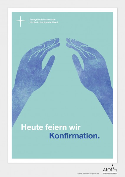 Willkommenskarte Konfirmation, 25er Bündel