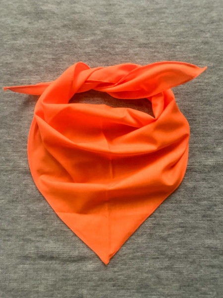 Halstuch in signalorange